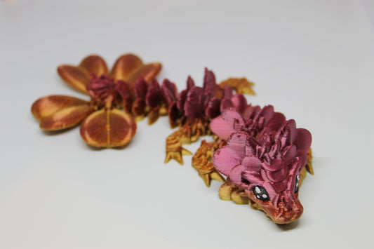 Small 3D Printed Clover Dragon