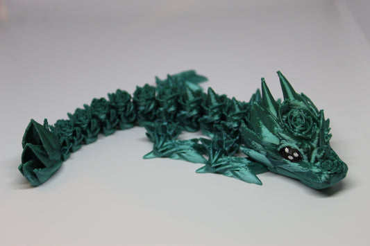 Small 3D Printed Rose Dragon