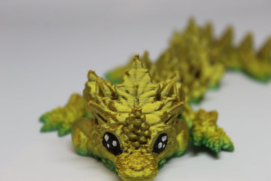 Small 3D Printed Autumn Dragon